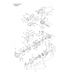 Maruyama Parts for Brushcutter BC3021RS-01