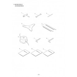 Maruyama Parts for Brushcutter BC3021RS-01