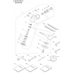 Maruyama Parts for Brushcutter BC4321RS-01