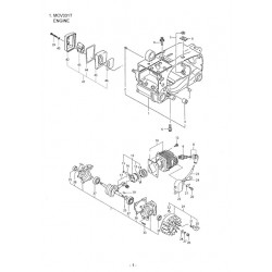 Maruyama Parts for Chainsaw MCV331T