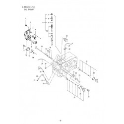 Ricambi Maruyama per Motosega MCV331(14)