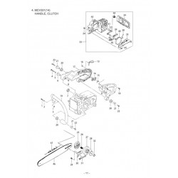 Maruyama Parts for Chainsaw MCV331(14)