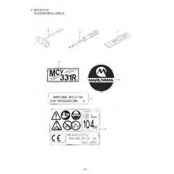Ricambi Maruyama per Motosega MCV331(14)