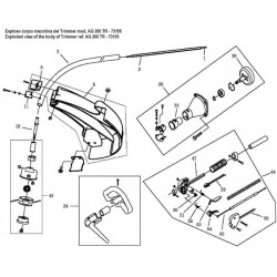 Ama Spare Parts for Trimmer AG 260 TR