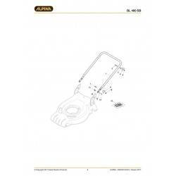Ricambi Alpina per Rasaerba a Scoppio BL 460 SB