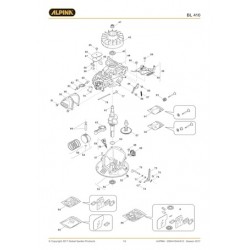Ricambi Alpina per Rasaerba a Scoppio BL 410