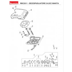 Makita Spare Parts for Brusch Cutter RBC2511