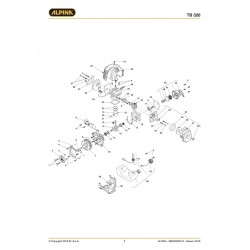 Alpina Spare Parts for Brushcutter TB 320