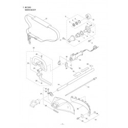 Maruyama Parts for Brushcutter BC320