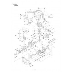Maruyama Parts for Brushcutter BC320