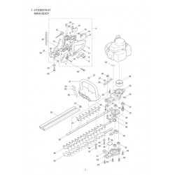Maruyama Parts for Hedge Cutter HT230D-R-01