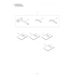 Maruyama Parts for Hedge Cutter HT230D-R-01