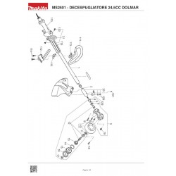 Ricambi Dolmar per Decespugliatore MS2501