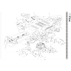 Fox Spare Parts for Table Saw F36-523