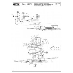 Femi Spare Parts for Wood Mitre Saw 10503D - 8435023