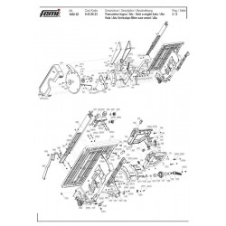 Femi Spare Parts for Wood Mitre Saw 10503D - 8435023