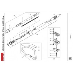 Ricambi Makita per Decespugliatore MS5700B