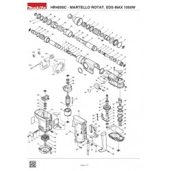 Ricambi Makita per Demolitore HR4000C