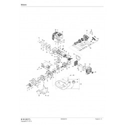 Alpina Spare Parts for Brushcutter B 32