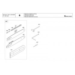 Maruyama Parts for Chainsaw MCV4200S 15"