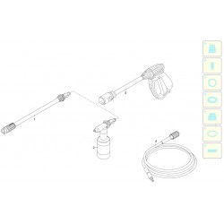 Annovi & Reverberi Parts for Pressure Washer AR 116