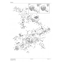 Ricambi Alpina per Motosega A 505