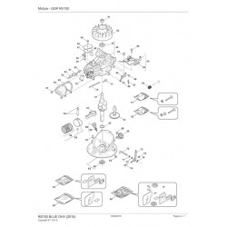 Ricambi Alpina per Motore RS100 BLUE OHV
