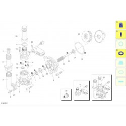 Black&Decker Spare Parts for Pressure Washer PW 1800 N WR - 2007 - 12507