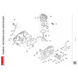 Ricambi Dolmar per Motosega PS4605/45