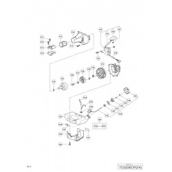 Tanaka Spare Parts for Engine Brush Cutter TCG 23ECP