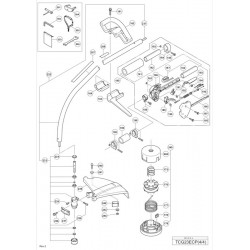 Tanaka Spare Parts for Engine Brush Cutter TCG 23ECP