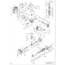 Tanaka Spare Parts for Engine Brush Cutter TCG 27EASP