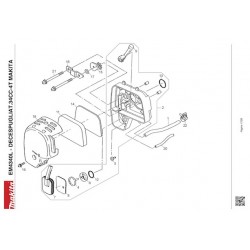 Ricambi Makita per Decespugliatore EM4340L