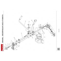 Ricambi Makita per Decespugliatore EM4340L