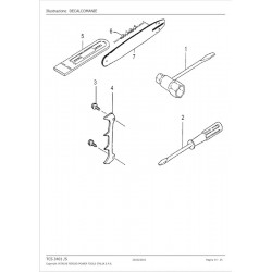 Ricambi Tanaka per Motosega TCS 3401 S