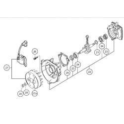 Hitachi Spare Parts for Engine Brush Cutter CG22EJ