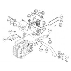 Hitachi Spare Parts for Engine Chainsaw CS30EH