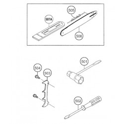 Hitachi Spare Parts for Engine Chainsaw CS30EH