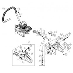 Ricambi Hitachi per Motosega CS40EM