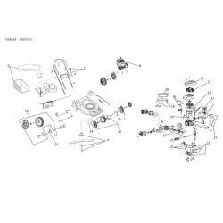 Ricambi Valex per Rasaerba TS4635