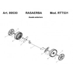 Ama Spare Parts for Lawnmower RTT531