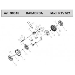 Ama Spare Parts for Lawnmower RTV521