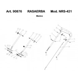 Ama Spare Parts for Lawnmower NRS-421