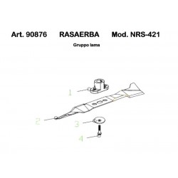 Ama Spare Parts for Lawnmower NRS-421