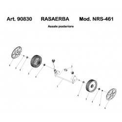 Ama Spare Parts for Lawnmower NRS-461