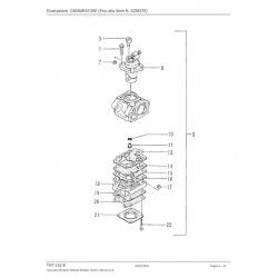Tanaka Spare Parts for Hdge Cutter THT 210 B