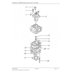 Tanaka Spare Parts for Hdge Cutter THT 210 B