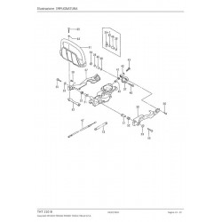 Tanaka Spare Parts for Hdge Cutter THT 210 B