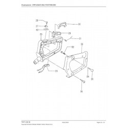 Tanaka Spare Parts for Hdge Cutter THT 210 B