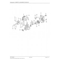 Tanaka Spare Parts for Hdge Cutter THT 210 B